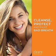 Cleure Alcohol Free Mouthwash with Xylitol and Baking Soda, Cinnamon, 16 oz - imagem 4