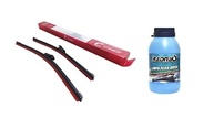 Par de Palhetas Limpador Parabrisa Dianteiro Honda Fit (2003-2008) e City (2009-2014) Cinoy PS2414B - imagem 2