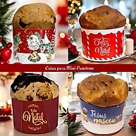 Cinta Panetone/Chocotone 500g: Embalagem Natal 2025 - imagem 1