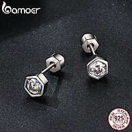 Brincos Moissanita 0.1ct Prata 925 – Elegância que Cintila - imagem 2