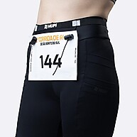 Cinto de Corrida HUPI Running All Black – Seguro, Leve e Sem Alfinetes! - imagem 1