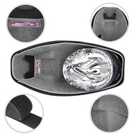 Forro de Baú Cinza para Honda PCX DLX 16-18 com Logo Rosa - Acessório Essencial - imagem 5