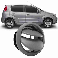 Difusor Saída Ar Central Fiat Uno Vivace/Fiorino Cinza 2010-2020 - Renovação Interna - imagem 2
