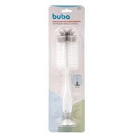 Escova Mamadeira e Bico com Ventosa Cinza - Buba | Limpeza Fácil e Segura - imagem 4