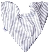 Biramar Baby Babador Bandana Listrado Cinza - Estilo e Conforto para Bebês - imagem 1