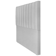Cabeceira Estofada para Cama Box Casal Queen 160 cm em Linho Cinza Siena – Design Elegante e Moderno - imagem 5