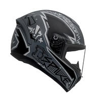 Capacete Peels Spike 2 STK: Segurança e Estilo para Sua Moto - Cinza Dark Fosco e Preto - imagem 1