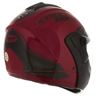 Capacete Mixs MX Captiva Route Robocop Cinza Brilhante c/ Viseira Solar Articulada - imagem 5