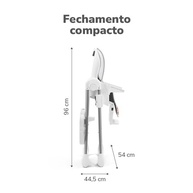 Cadeira Alta Chef's Chair Cinza Fisher-Price - Conforto e Segurança na Alimentação - imagem 4