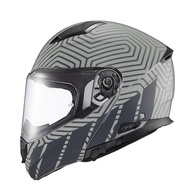 Capacete Texx Kratos Cyber Cinza Fosco 60: Segurança e Estilo para Sua Pilotagem - imagem 5