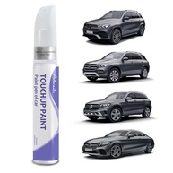 Tinta de Retoque para Mercedes Benz Cinza Selenita - Caneta de Pintura para Arranhões e Lascas - imagem 2