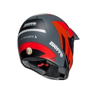 Capacete Moto Bieffe 3Sport React Cinza Dark Vermelho Fosco - Segurança e Estilo para Sua Pilotagem - imagem 5