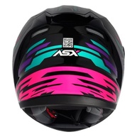 Capacete Feminino ASX CIty Arrow M (58) - Segurança e Estilo para Você! - imagem 4