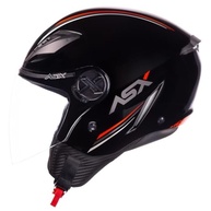 Capacete Aberto City Air Brilhante Preto 58/M: Estilo, Conforto e Segurança para Sua Pilotagem - imagem 2