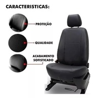 Jogo de Capas de Banco em Couro Premium para Honda New Civic Lxs 1.8 (2008) - imagem 4