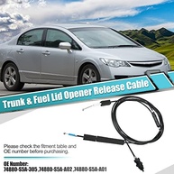 Cabo Abridor Tampa Combustível e Porta-Malas Honda Civic 2001-2005 - Peça de Reposição 74880-S5A-305 - imagem 3
