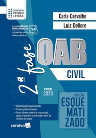 OAB 2ª Fase Prática Civil: Coleção Esquematizado 4ª Edição 2025 - Sua Aprovação Garantida! - imagem 1