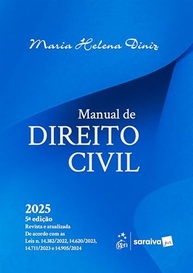 Manual de Direito Civil 5ª Edição 2025 - Maria Helena Diniz | Essencial para Estudantes - imagem 2