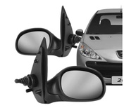 Retrovisor Peugeot 206 (1998-2010) com Controle: Visão Clara e Segurança Ampliada - imagem 1