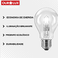 Lâmpada Halógena 70W: Economia e Luz Clara - imagem 2
