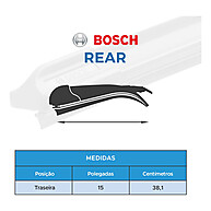 Palheta Traseira Bosch Celta 2004-2013: Visão Clara! - imagem 2