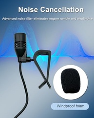 Microfone HD 3.5mm Universal para Carro - Som Claro e Conexão Mãos Livres - imagem 4