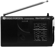 Rádio Portátil Motobras 7 Faixas AM/FM/OC - Preto | Som Claro e Alcance Ampliado - imagem 1