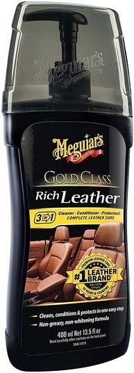 Meguiars Gold Class G17914: Hidratante de Couro Premium 3 em 1 - 400ml - imagem 1