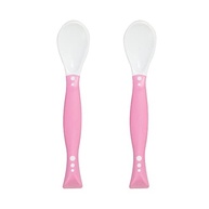 Talheres Articuláveis Classic Rosa - Transição Alimentar Suave para Bebês - imagem 3