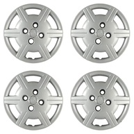 Calota Aro 13" Prata Grid Corsa Classic 2012-2015 (Jogo 4 Peças) - Design Esportivo e Proteção - imagem 2