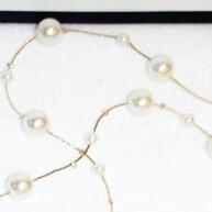 Colar de Pérolas Dupla Camada: Elegância Clássica - imagem 1