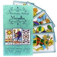 Baralho Tarot de Marselha Completo 78 Cartas Plastificado - Design Clássico e Resistente - imagem 1