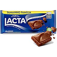 Lacta Chocolate ao Leite 145g: Sabor Clássico - imagem 1