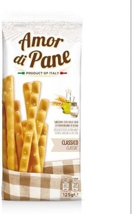 Grissini Amor di Pane Clássico 125g - imagem 1