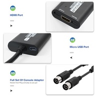 BITFUNX Adaptador HDMI SEGA Genesis/Megadrive 1080P: Reviva seus Clássicos com Qualidade! - imagem 4