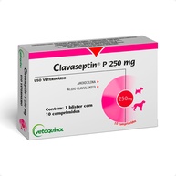 Clavaseptin P 250mg: Antibiótico para Cães e Gatos - imagem 1