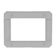 Moldura Regulável para Ar-Condicionado Cinza - 5000 a 30000 BTUs | Design Clean & Moderno - imagem 4