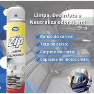 Kit 3 Limpa Estofados Spray Zip Clean 300ml - Lavagem a Seco Mundial Prime - imagem 3