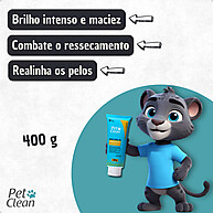 SOS Pelos Radiantes: Máscara Hidratante Pet Clean - imagem 2