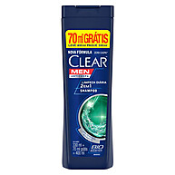Clear Men Anticaspa: Cabelo Limpo e Sem Caspa - imagem 1