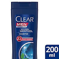Clear Men Ice Cool: Shampoo Anticaspa Refrescante - imagem 1