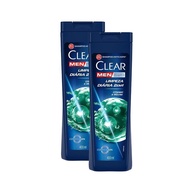Clear Men: Kit 2 Shampoo Anticaspa 400ml - imagem 1