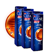 Clear Men Queda Control: Kit 3 Shampoo Anticaspa - imagem 1