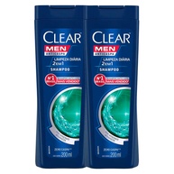 Clear Men: Xô Caspa! 2 Shampoos Limpeza Diária - imagem 1