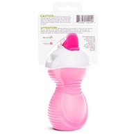 Munchkin® Copo Infantil Click Lock™ com Canudo Flexível Rosa 265ml - Seguro, Sem Vazamentos e Livre de BPA - imagem 5