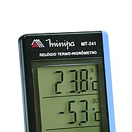 Relógio Termo-Higrômetro MT-241 Minipa: Controle Total do Clima - imagem 2
