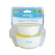 Tigelas com Tampa Amarela Clingo - Práticas, Seguras e Duráveis para o Dia a Dia - imagem 3