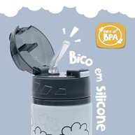 Garrafa Infantil em Alumínio 580ml - Clingo Bebê Fresh Azul - imagem 4