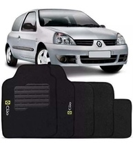 Tapete Automotivo Clio 1996-2012: Carpete Premium com Bordado Personalizado - imagem 1
