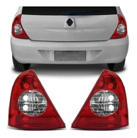 Par Lanterna Traseira Clio Hatch 2003-2012 Bicolor - Visual Renovado e Segurança! - imagem 1